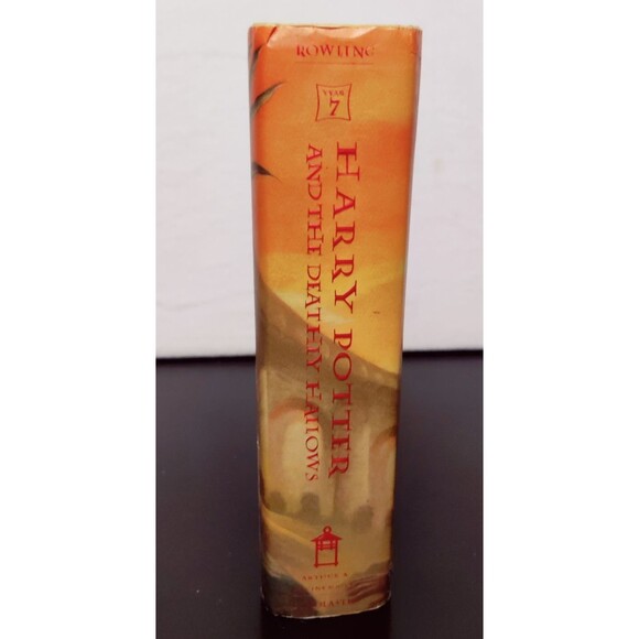 First Edition Harry Potter And The Deathly Hallows Hardcover Book 2007 Pre Owned - Picture 2 of 7